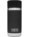 Yeti Rambler 12 OZ Bottle With Hotshot Cap (Black)
