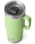Yeti Rambler 20 OZ Travel Mug (Key Lime) top angle
