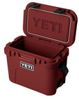 Yeti Roadie 15 Cool Box (Stag Red) Open Front