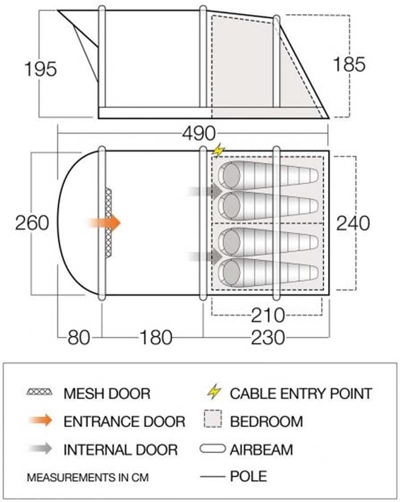 amalfi 400 spec sheet