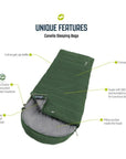 Outwell Canella Supreme Sleeping Bag info