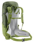 Deuter Futura 32L Hiking Backpack (Khaki-Meadow) back angle