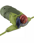 Deuter Futura 32L Hiking Backpack (Khaki-Meadow) packing