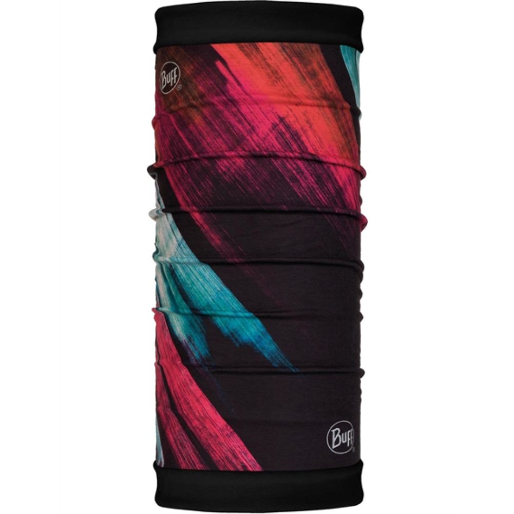 Buff Polar Reversible Neckwarmer Face Cover (Solar Wind Pink/Black)