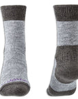 Bridgedale Women's Explorer Heavyweight Merino Comfort Socks (Grey)