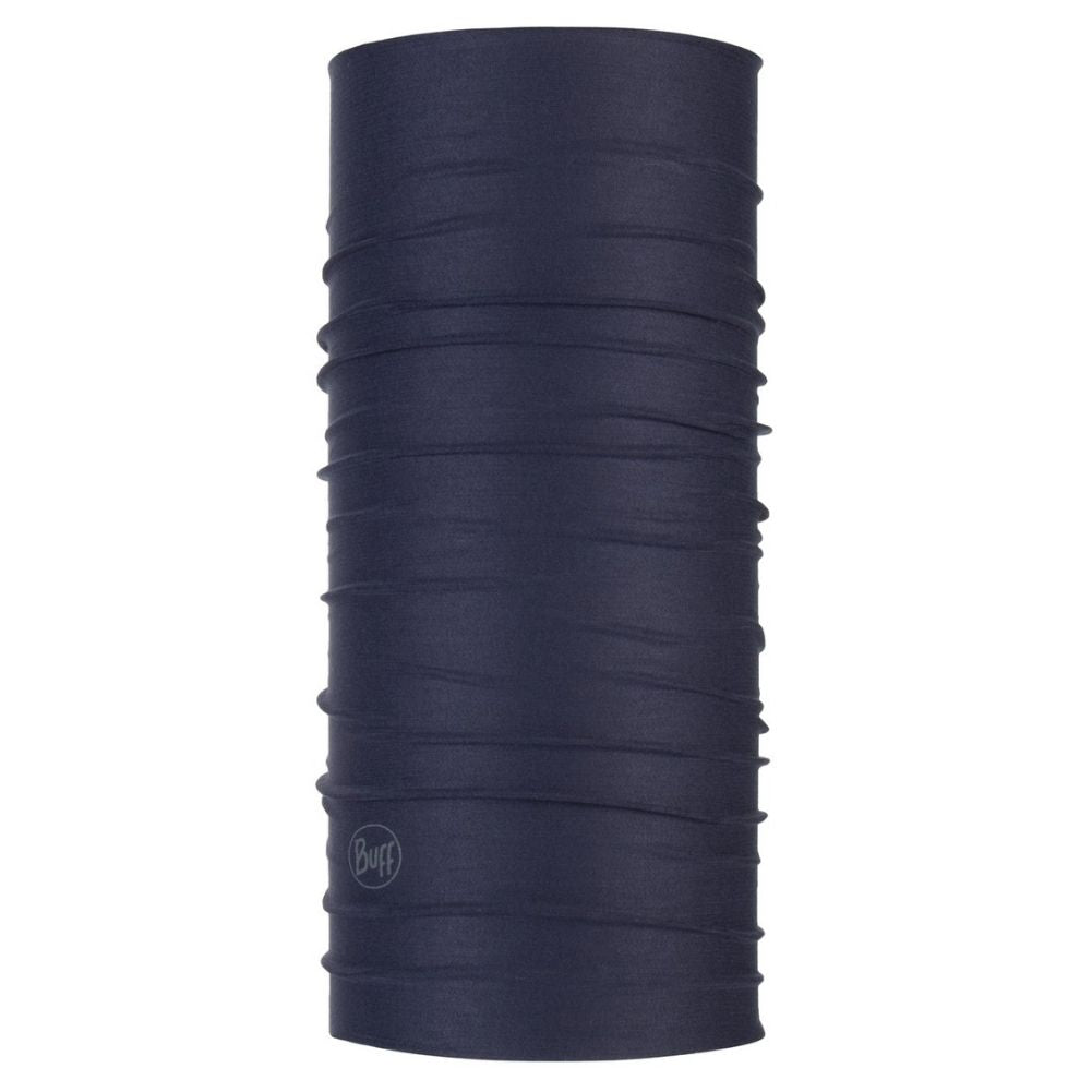 Buff Coolnet UV+ Neckwarmer Face Cover (Solid Night Blue)