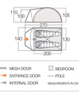 Vango Tay 200 Tent - 2 Person Tent (2021)