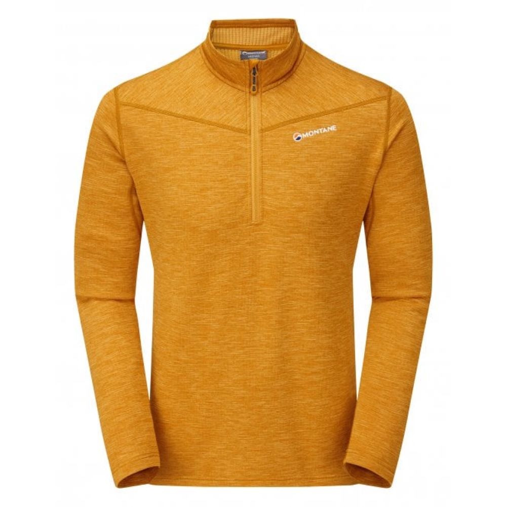 Montane Protium Fleece Pull On - Inca Gold