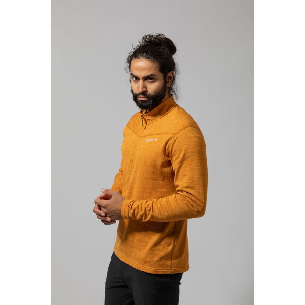 Montane Protium Fleece Pull On - Inca Gold