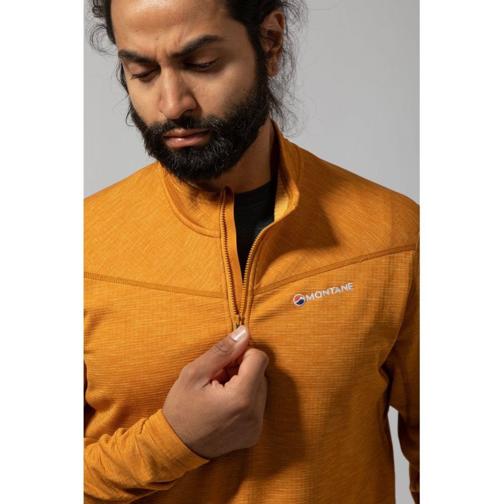Montane Protium Fleece Pull On - Inca Gold