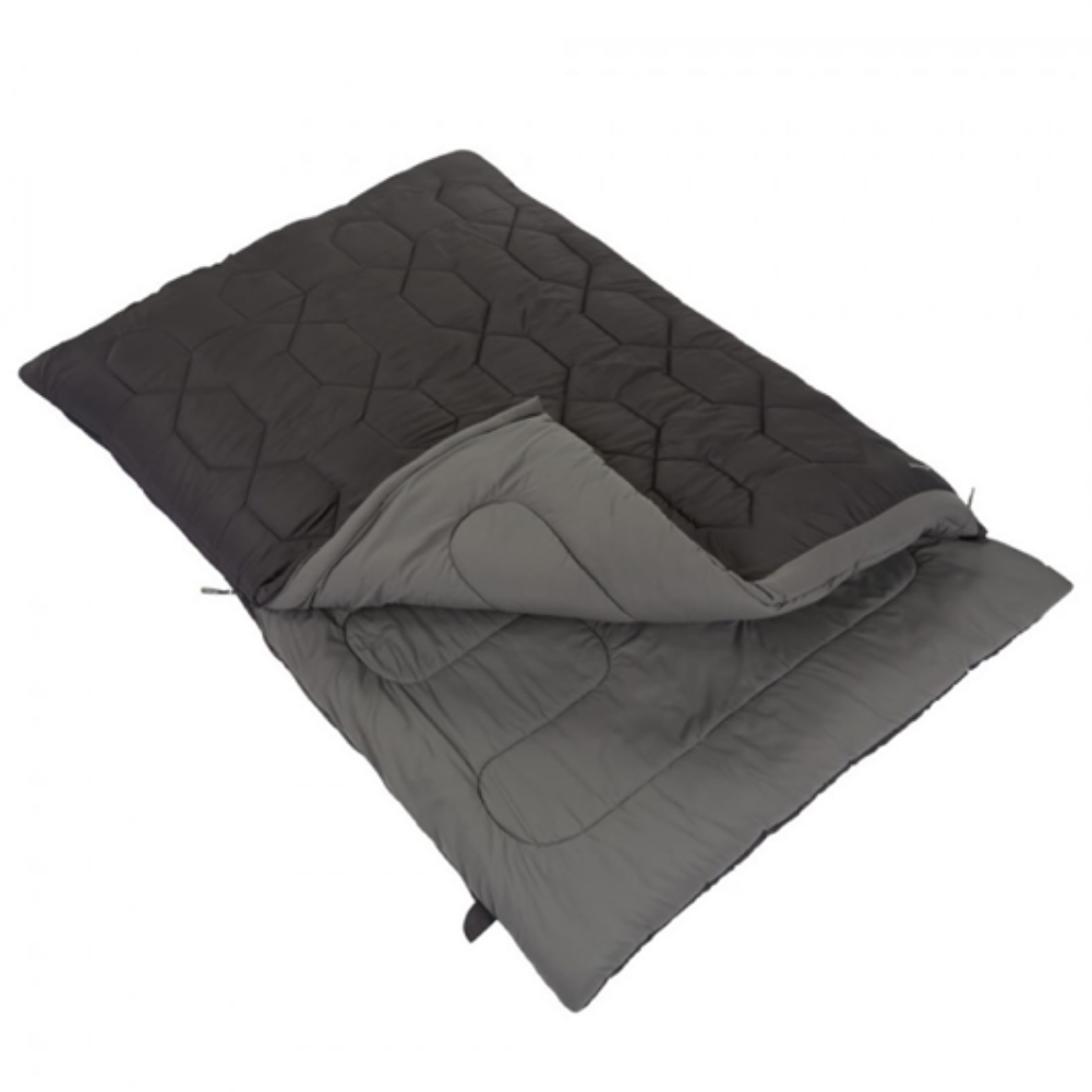 Vango Serenity Superwarm Double Sleeping Bag Shadow Grey
