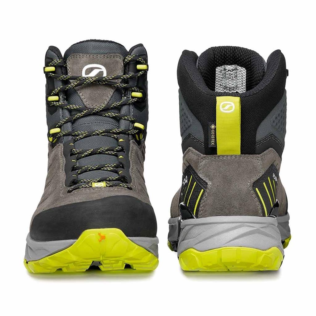 Scarpa Men's Rush Trek Gtx Hiking Boots (Titanium/Lime)