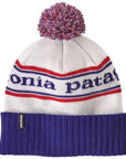 Patagonia Powder Town Beanie (Park Stripe/Viking Blue)