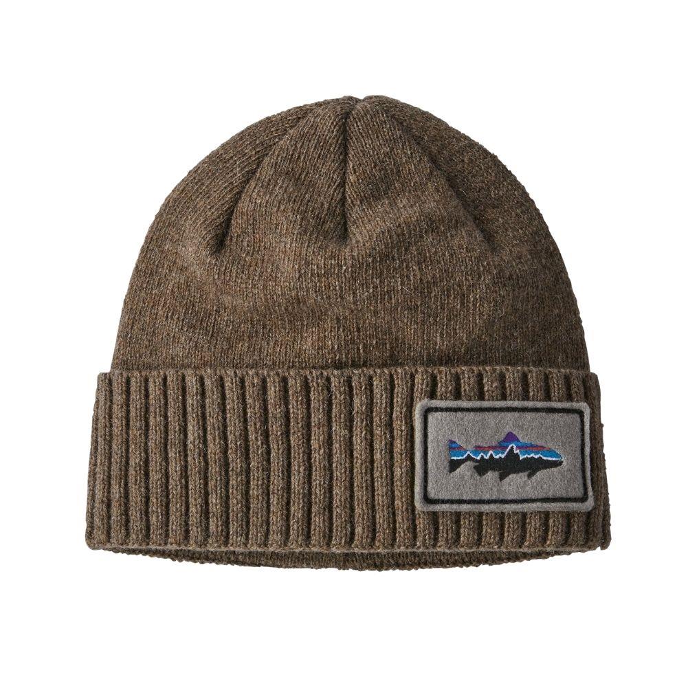 Patagonia Brodeo Beanie (Fitz Roy Trout Patch/Ash Tan) – Summits