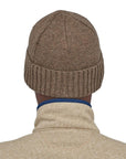 Patagonia Brodeo Beanie (Fitz Roy Trout Patch/Ash Tan)