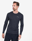 Montane Men's Dart Long Sleeve T-Shirt (Black)