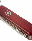 Victorinox Classic SD Transparent Red - Swiss Army Pocket Knife