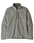 Patagonia Men's Better Sweater 1/4 Zip Fleece (Stonewash)