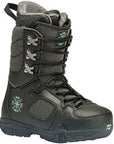Rome Women’s Smith Snowboard Black & Grey Boots fuzzy