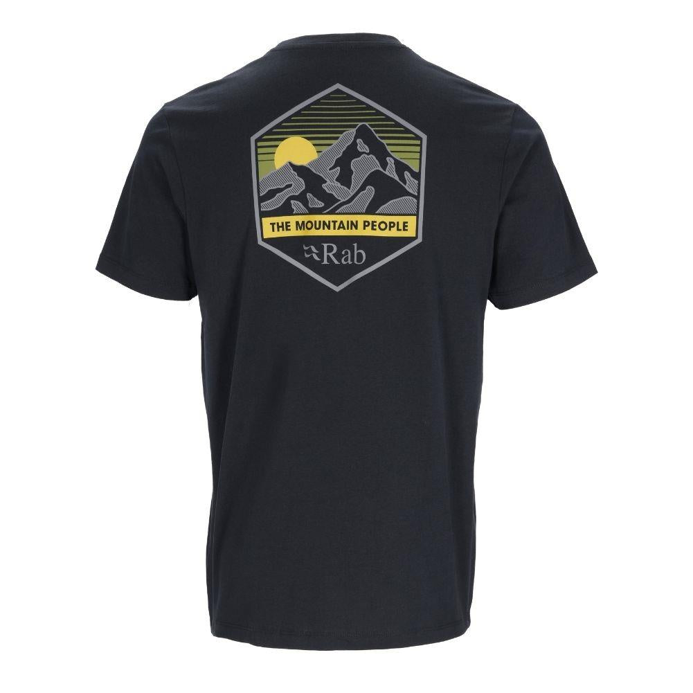 Rab Men's Stance Mountain Peak Tee (Beluga)