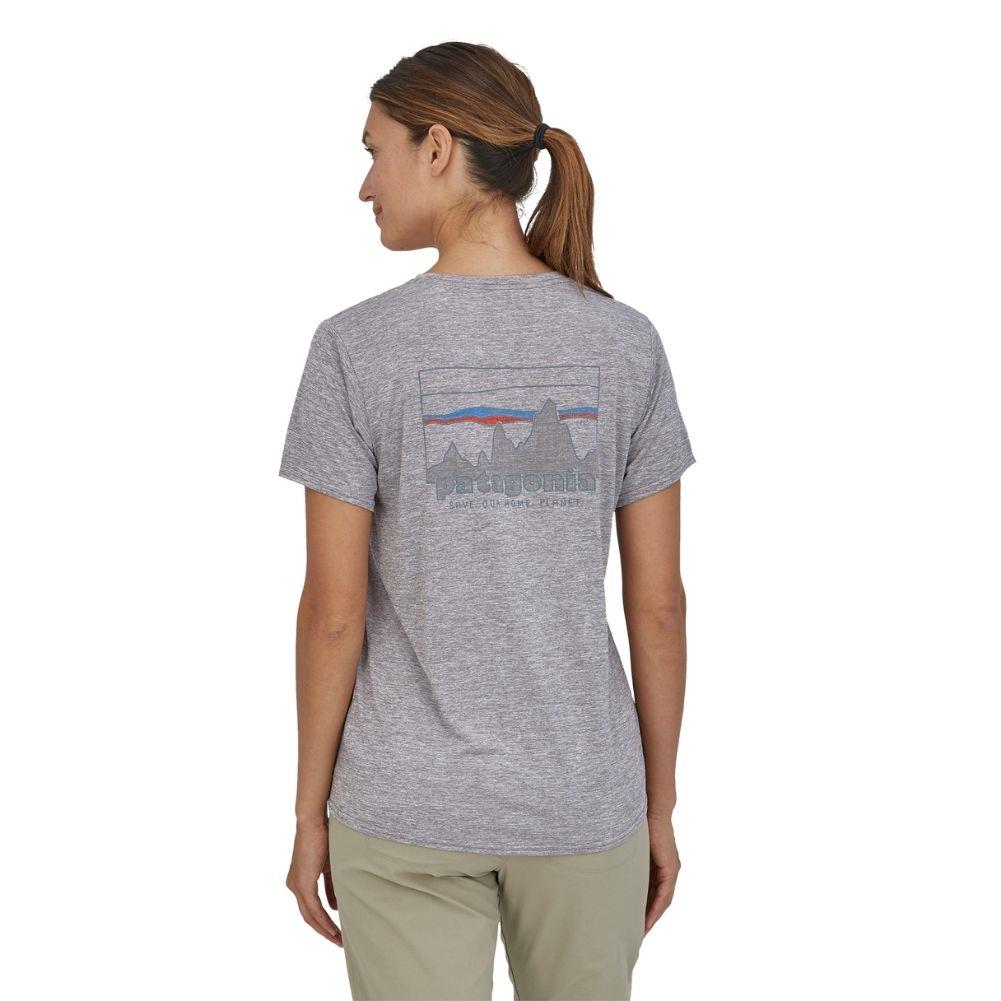 Patagonia Women's Capilene Cool Daily Graphic Shirt (Feather Grey
