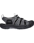 Keen Men's Newport H2 Sandals (Black/Steel Grey)