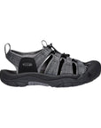Keen Men's Newport H2 Sandals (Black/Steel Grey)