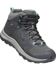 Keen Women's Terradora II Waterproof Hiking Boots (Magnet/Ocean Wave)