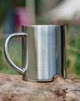 Lifeventure Stainless Steel Camping Mug woods