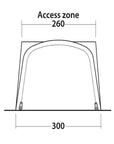 Outwell Newburg 240 Air Drive Away Inflatable Awning