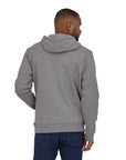Patagonia P-6 Logo Uprisal Hoody (Gravel Heather) - Back