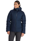Rab Women's Valiance Waterproof Down Jacket (Deep Ink)