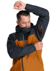 Rab Men's Arc Eco Waterproof Jacket (Beluga/Marmalade)