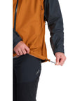 Rab Men's Arc Eco Waterproof Jacket (Beluga/Marmalade)