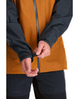 Rab Men's Arc Eco Waterproof Jacket (Beluga/Marmalade)