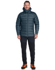 Rab Men's Electron Pro Down Jacket (Orion Blue) full body