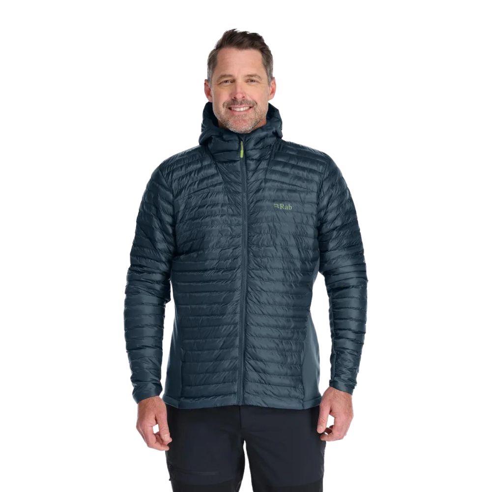 Rab Men's Cirrus Flex Insulated Hooded Jacket (Orion Blue