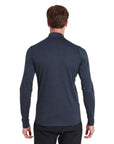 Montane Men's Dart Zip Neck T-Shirt (Eclipse Blue) model back