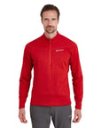 Montane Protium Fleece Pull-On Jacket (Adrenaline Red)