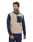 Patagnonia Men's Classic Retro-X® Fleece Vest (Natural) 2