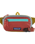 Patagonia Ultralight Black Hole® Mini Hip Pack 1L (Patchwork/Cabin Gold)