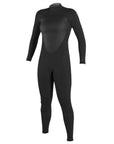 O'Neill Women's Epic 5/4 Back Full Zip Wetsuit (Black)