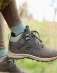 Keen Women's Terradora Flex Waterproof Boot (Magnet/Cloud Blue) in the wild
