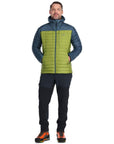 Rab Men's Microlight Alpine Down Jacket (Orion Blue/Aspen Green)