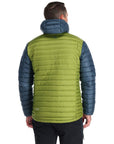 Rab Men's Microlight Alpine Down Jacket (Orion Blue/Aspen Green)