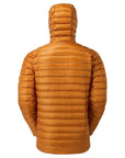 Montane Men's Anti-Freeze Packable Hooded Down Jacket (Flame Orange) back