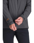 Rab Men’s Vapour-Rise Summit Jacket (Graphene/Marmalade)