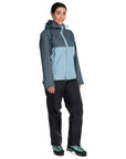 Rab Women's Downpour Eco Waterproof Jacket (Orion Blue/Citadel) full body