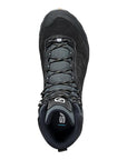 Scarpa Rush Trek Gtx Hiking Boots (Dark Anthracite/Black) Top View
