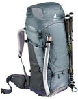 Deuter Aircontact 50 + 10 SL Hiking Backpack (Shale/Graphite)